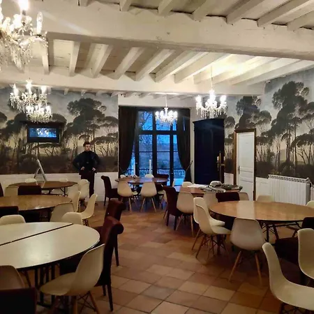 Casa de Férias Manoir 4 Etoiles A Avec Piscine Privee Et Cheminee