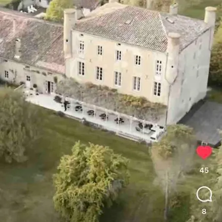 Manoir 4 Etoiles A Avec Piscine Privee Et Cheminee * Pech-Luna